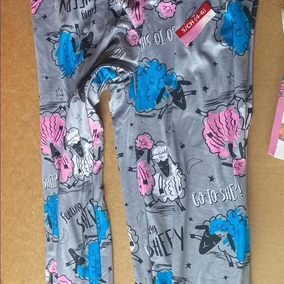 NWT Women's Rise and Shine Pajama Pants W/ Tie XS, small,3xl sizes,Sleep Joggers - Picture 3 of 5